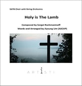 Holy is The Lamb SATB choral sheet music cover